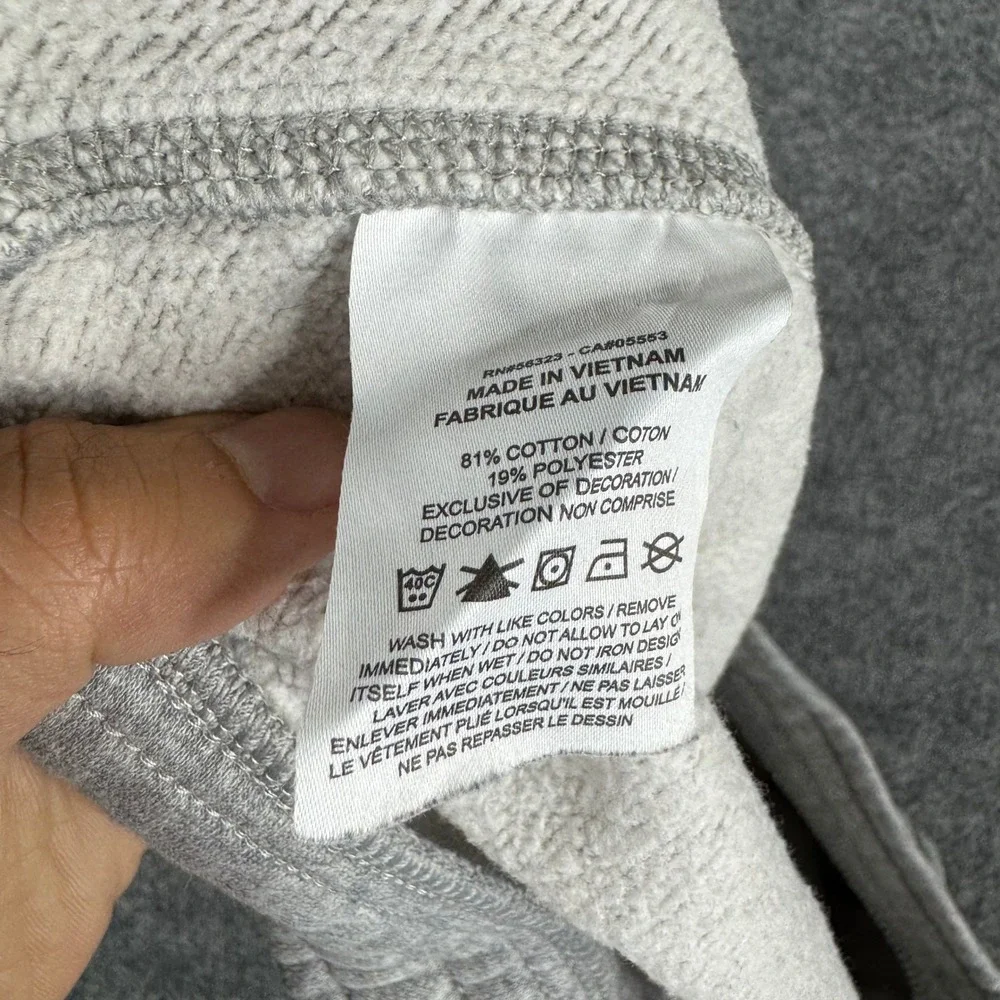 Nike Joggers Mens Size XL Gray Fleece Elastic Waist Cuffed Athletic Sweatpants